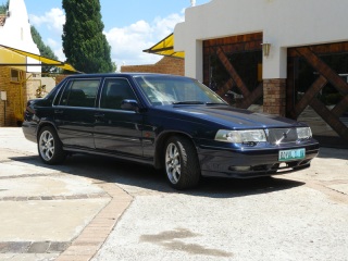 Rent a bulletproof Volvo 960 Royal